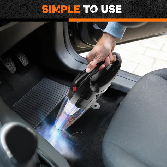 Aspirapolvere Portatile Senza Fili 10000Pa - Leggero, Per Auto E Casa, Con Filtro HEPA