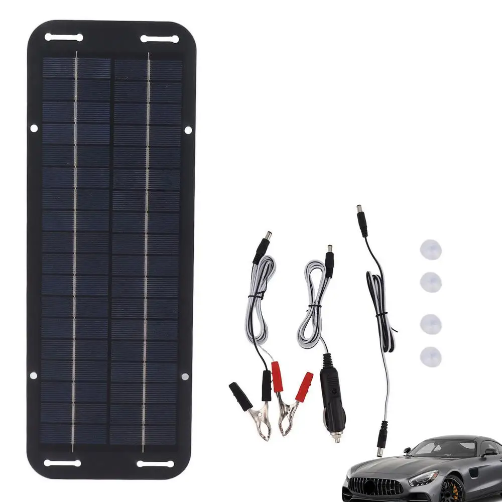 Impermeável Solar trickle carregador Kit, portátil Solar