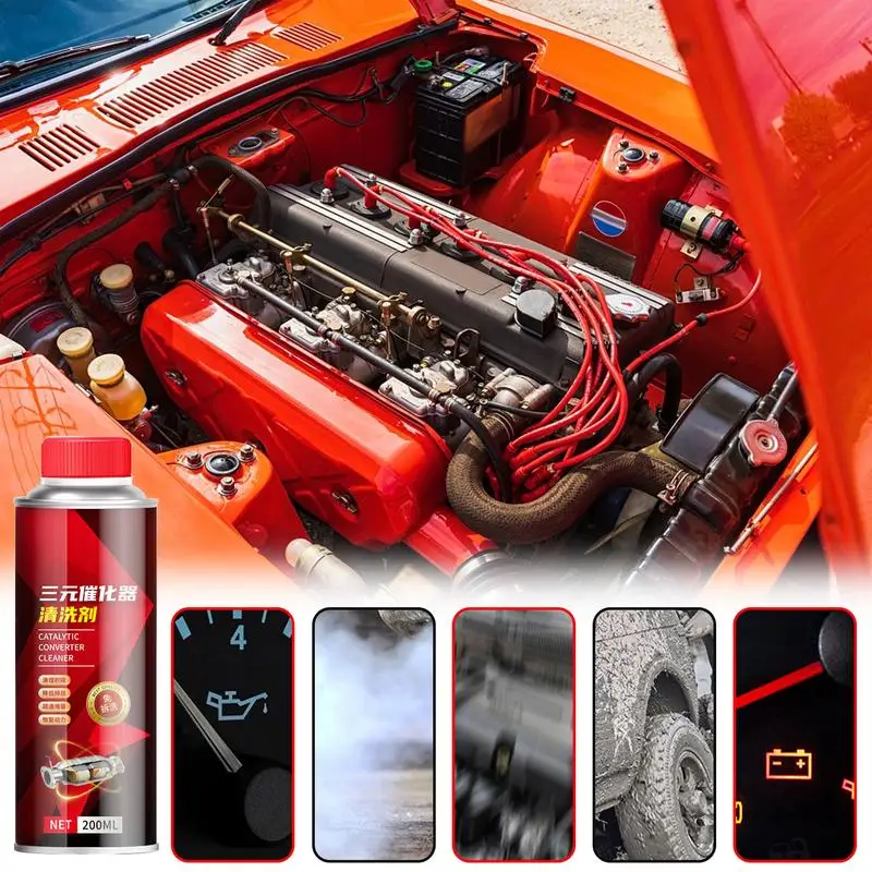 For Refer To Description Exhaust System Pipe Carbon Removal Cleaner Deep Cleaning Engine Cleaner Engine Boost Up