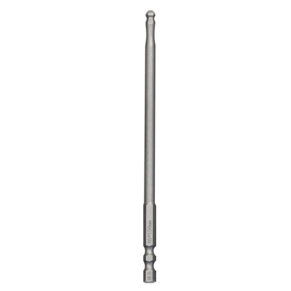 Embout Tournevis Boule Hexagonal H4/H5/H6 Acier Allié Lot 1 Pièce