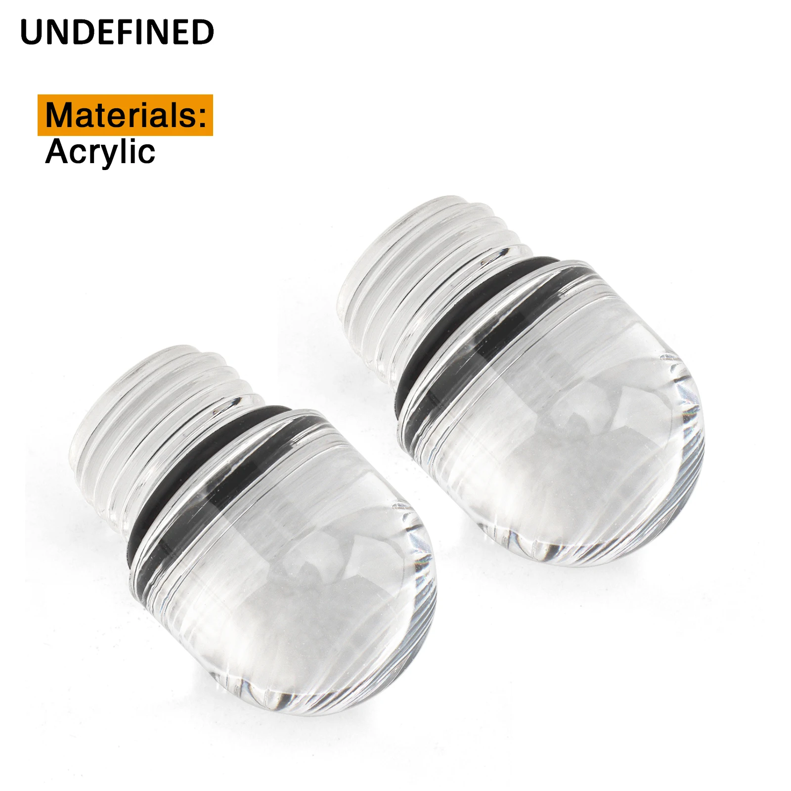 Clear fuel level sight bowl plugs for Holley carburetor 4150 4160 4500 motorcycle carburetor
