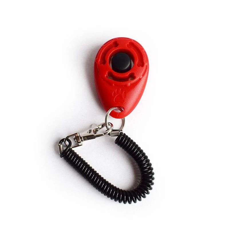 Dog Training Clicker Pet Cat Dog Click Trainer Various Style Aid Adjustable WristStrap Sound Key Chain Dog Repeller Pet Product 6