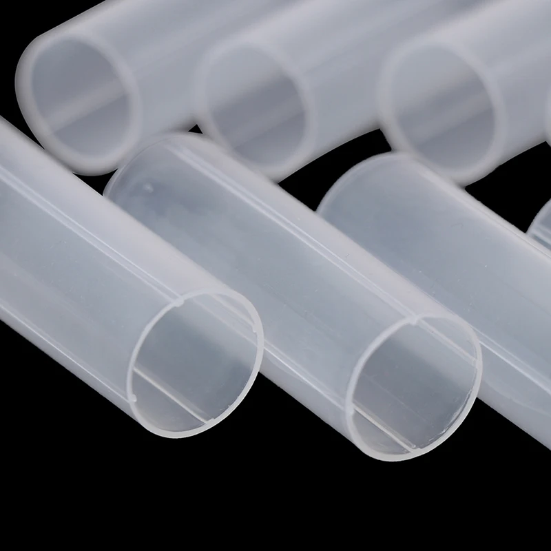 6cm plastic 18650 battery holder tube For flashlight torch lamp light 8Pcs battery holder box