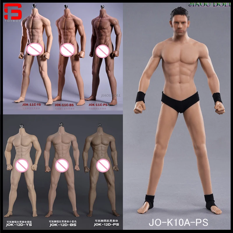 

JIAOU Doll JOK-12D JOK-11C JOK-10A 1/6 Strong Male Super-Flexible Seamless Body with Stainless Steel Skeleton 12'' Figure Model