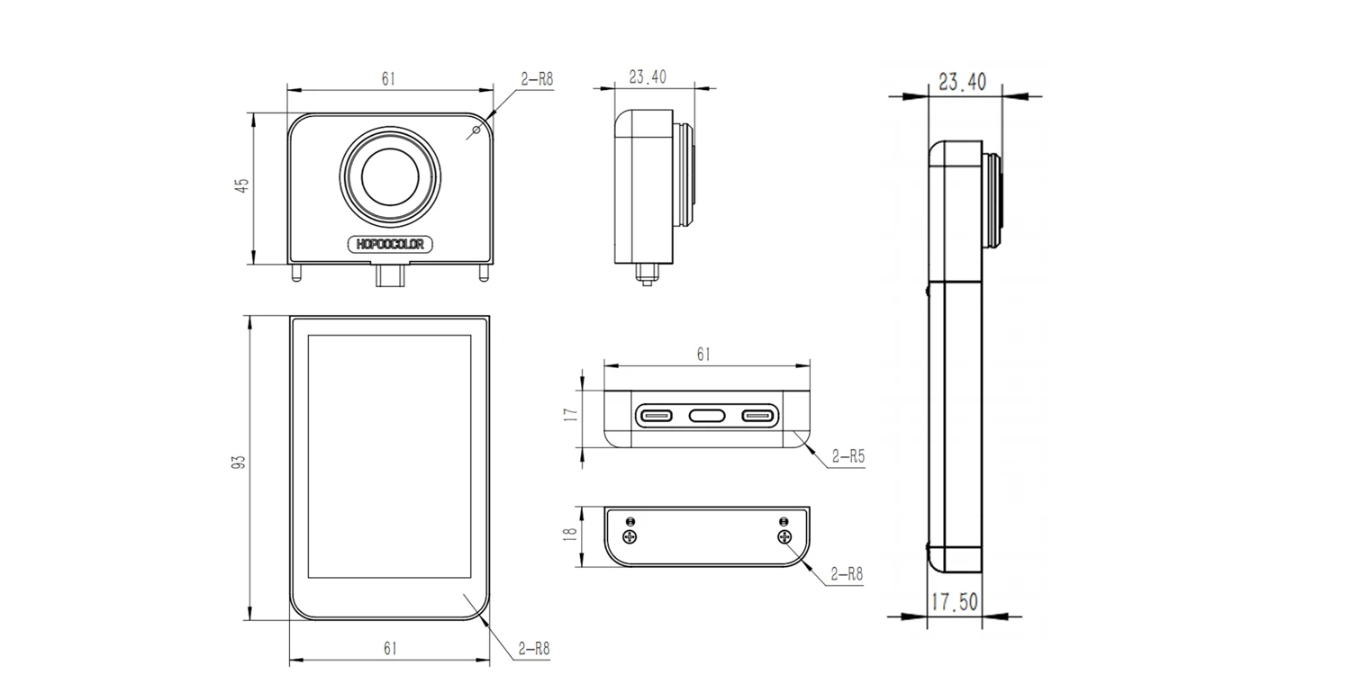 Description Picture 5 of itemHOPOOCOLOR Bluetooth Spectrometer HPCS330 light meter lux CCT CRI tester