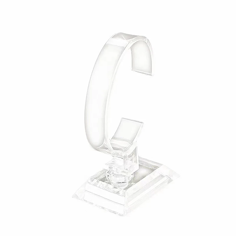 Portable Clear Acrylic For Men Women Watch Display Stand Watch Holder Showcase Detachable watch display stand