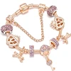 BAOPON-Bracelets à breloques coeur d'amour pour femme, perles Marano bricolage, bracelet fin, bijoux de mariage pour femme, amoureux, 2024