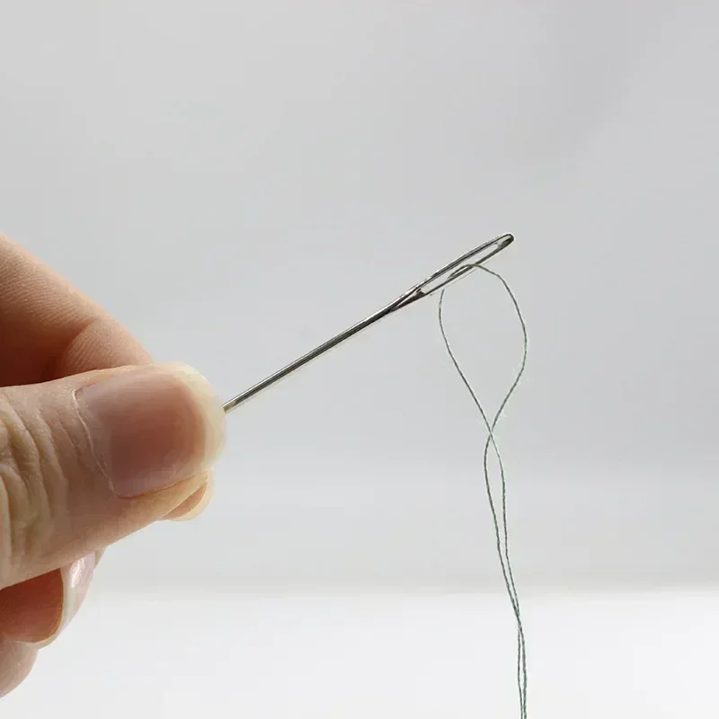 15 Pcs Large Eye Blunt Sewing Needles Cross Stitch Knitting Needle Handmade Leather Embroidery Thread Needle Sewing Accessories sewing needles sewing knitting tools