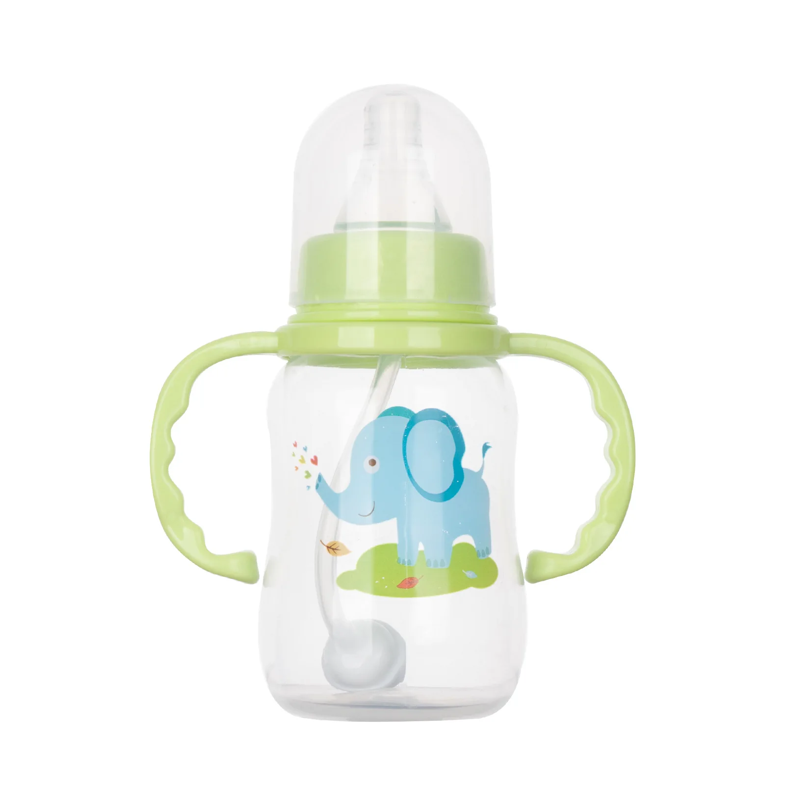 150ML Safe Infant Newborn Kids Nursing Care Feeder Fruit Juice Milk Water Bottle Small Baby Portable Handles for Feeding Bottle