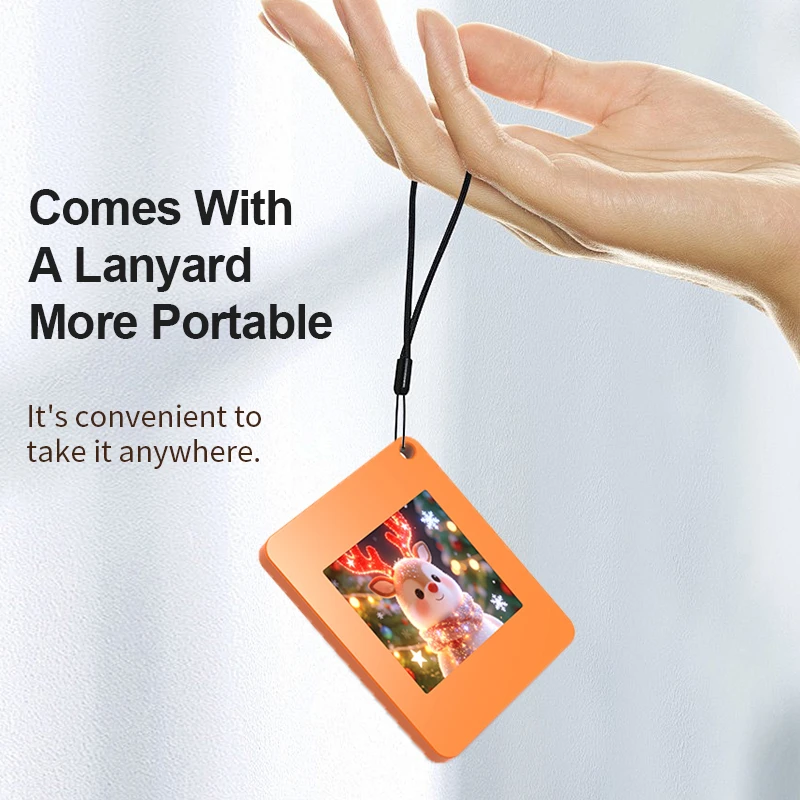 NFC E-Ink Image-Changing Keyring and Pet Backpack Charm