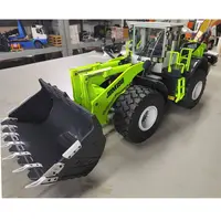 JDM-198 1/14 Metal ZW370 RC Hydraulic Loader Remote Control Construction Trucks 2-Speed Transmission Vehicle Car Toys for Boys 2
