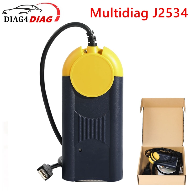 

Newest Version V2018.3 Multi-Diag Access J2534 Pass-Thru OBD2 Device multidiag Multi-Diag J2534 free shipping