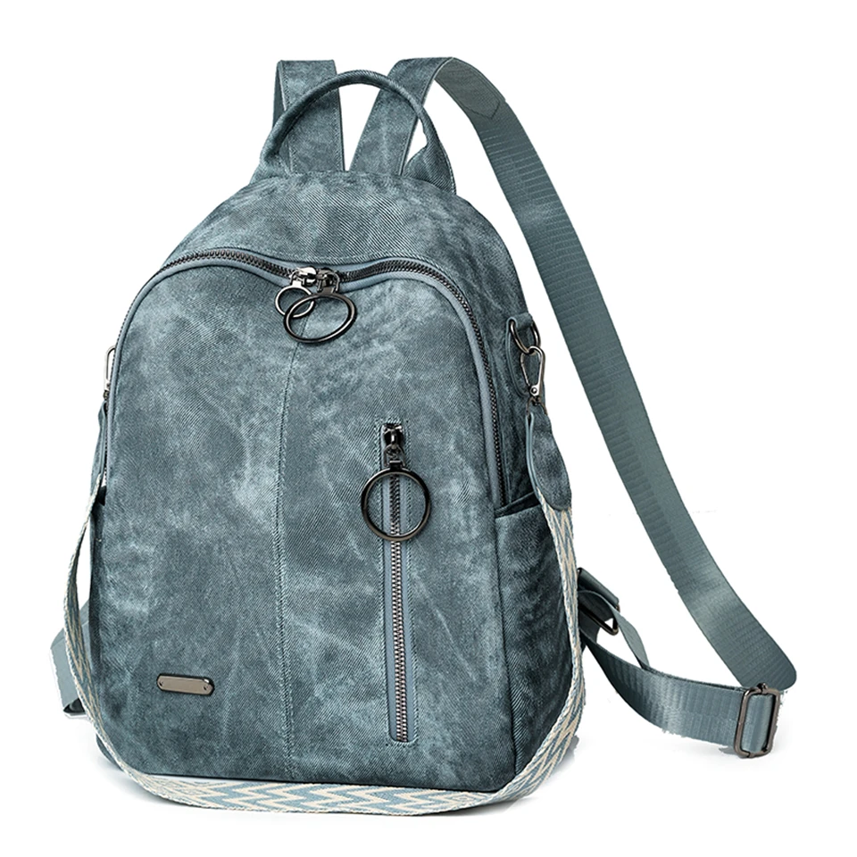 Fashion Daypack High Quality Pu Leather Backpack Women Bagpack Ladies Shoulder Bag Designer Large Capacity School Bag for Girls