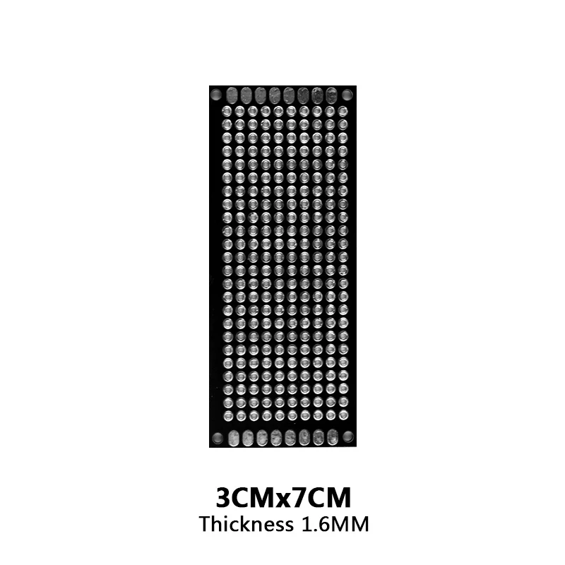 PCB Board Prototype Board Black Double Side Circuit Boards 3x7 5x7 7x9 8x12 9x15cm DIY Electronic Kit 5/10PCS