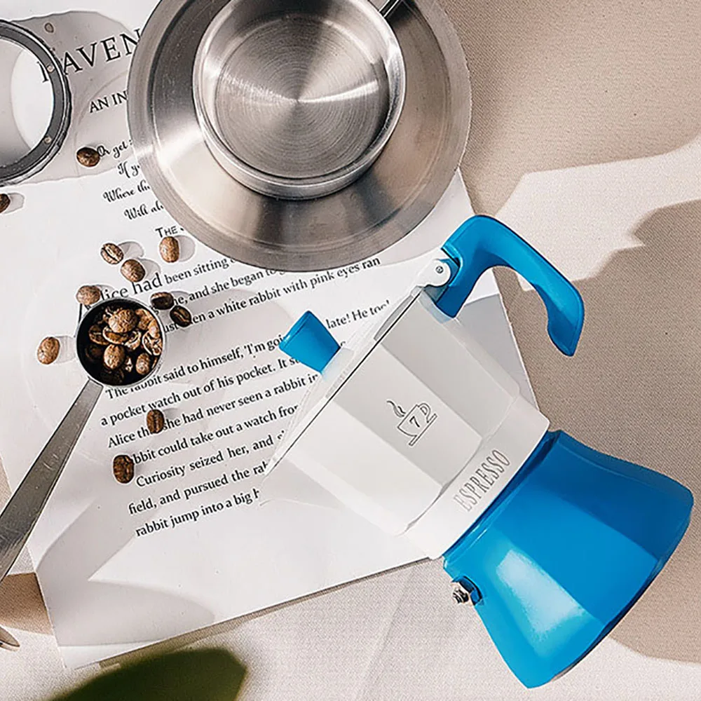 Caffettiere Moka Pot Macchina Da Caffè Italiana Espresso Geyser In Alluminio Caffettiera Bollitore Fornello Latte Filtri Classici Per Caffè