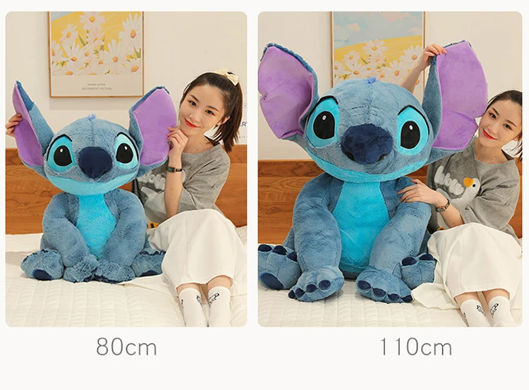 80 センチメートルビッグサイズディズニーステッチぬいぐるみ