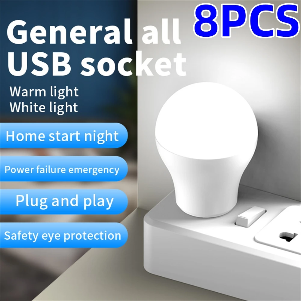 

USB флуоресцентная лампа, суперъяркая лампа для защиты глаз, для компьютера, мобильного телефона, с зарядкой от USB, маленькая USB-книга
