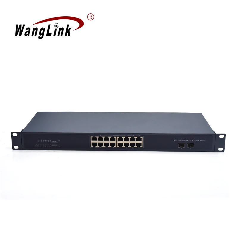 

switch ethernet 10/100/1000M 16 ethernet port with 2 SFP port switch full Gigabit Internet Switch