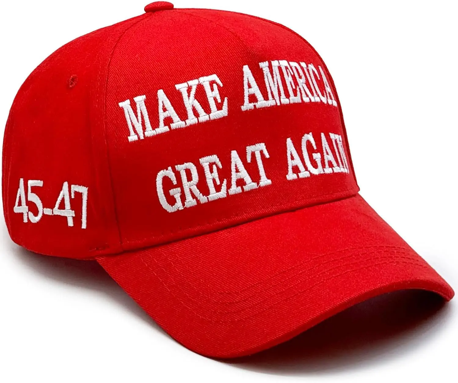 MAGA Hat Trump Hat Embroidered Make America Great Again Slogan with USA Flag Cap Trump Merchandise for Women Men