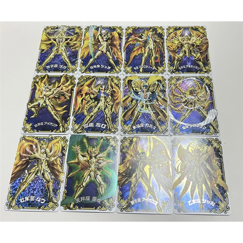 

12 шт./набор, литографические открытки Saint Seiya