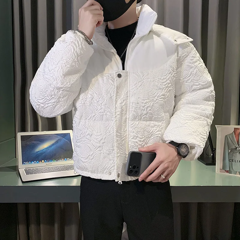 Winter Thick Warm Parka Jackets Men Casual Outwear Coats Hooded Puffer Jacket Male Windbreak Hiphop Overcoat Men Clothing