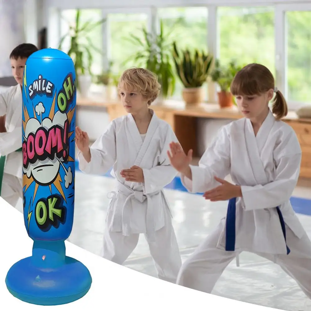 Kids Punching Bag Colorful Kids Punching Bag for Karate Practice Durable Pvc Boxing Equipment with Exquisite for Children