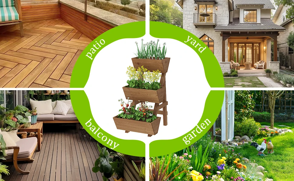 vertical planter box
