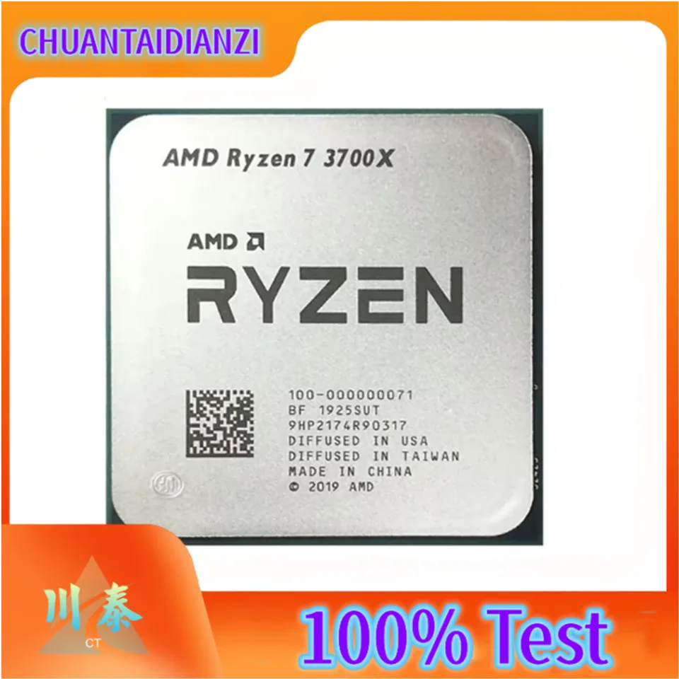 AMD 중고 라이젠 7 3700X R7 3700X 3.6 GHz, 65W 7NM L3 = 32M 100 000000071 소켓 AM4 AMD 중고 라이젠 7 3700X R7 3700X 3.6 GHz, 65W 7NM L3 = 32M 100 000000071 소켓 AM4