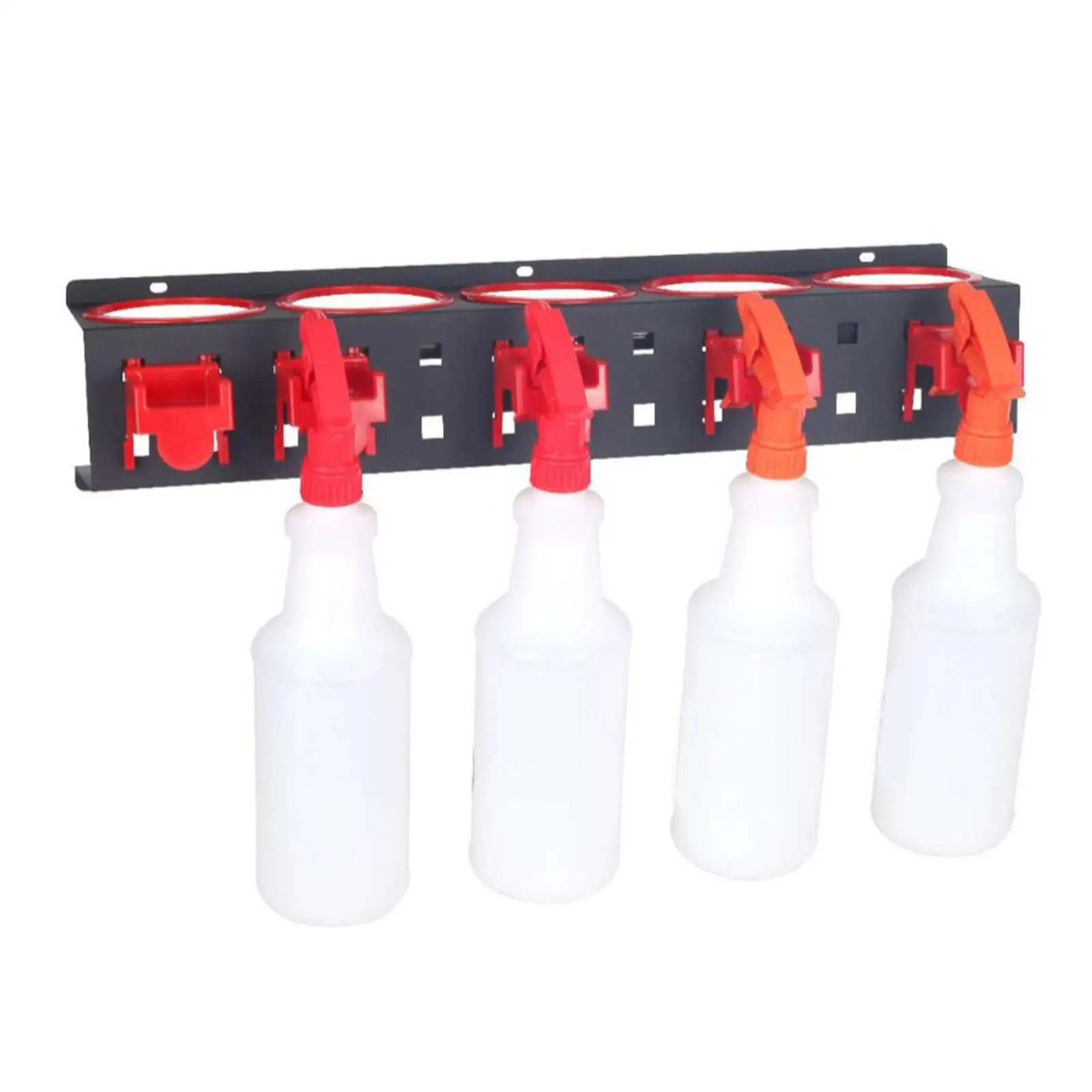 Spray Bottle Storage Rack for Workplace Shelf Car Detailing Tools Organizer