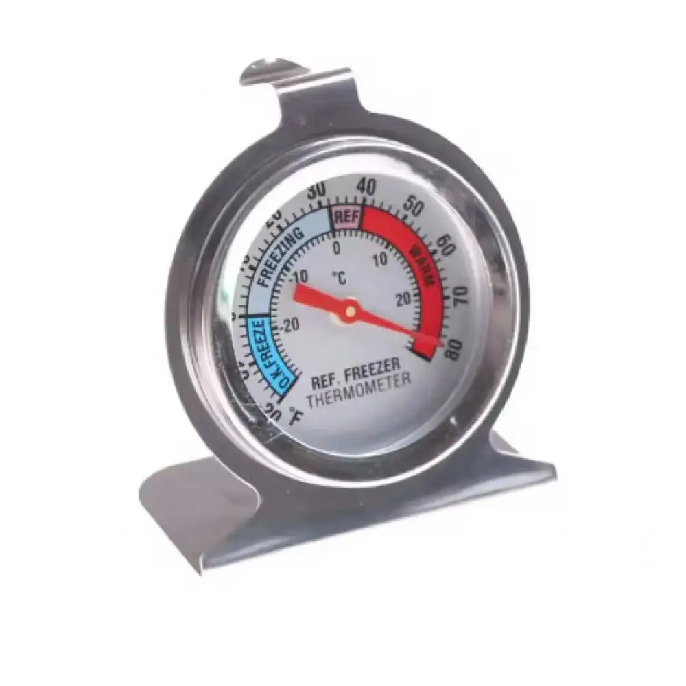 High Precision Stainless Steel Mini Fridge Thermometer