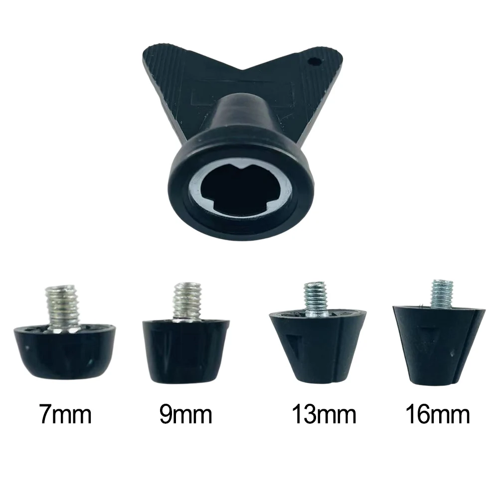 12Pcs Football Shoe Spikes Turf Soccer Boot Cleats Firm Ground Stable M5 Threading Screw 7/10/13/16mm Anti Slip Replacement Stud football boot spikes