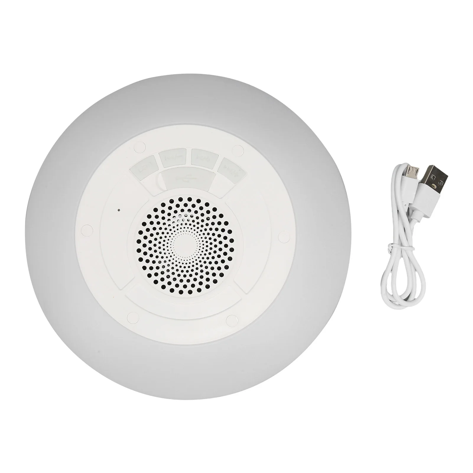 רמקול בריכה Bluetooth רמקול מקלחת צף 1200mAh סוללת ליתיום יון סטריאו עמיד למים IPX7 עם מיקרופון מובנה לשימוש בפנים