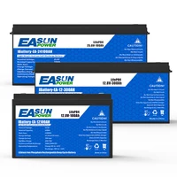 EASUN POWER-Batterie Rechargeable au Lithium VEFEPO4, BatBR Pack pour Camping-Car, Solaire, Pas de Taxe, 50Ah, 100Ah, 200Ah, 12V, 24V, BMS 7