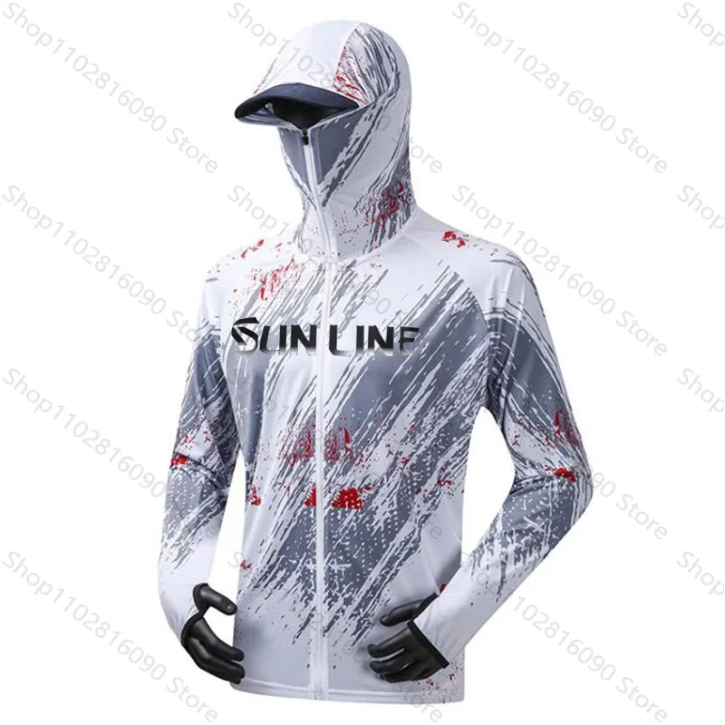 Custom Hot Sale UPF 50 Men Half Zipper Slim Fit Hoodie Printing