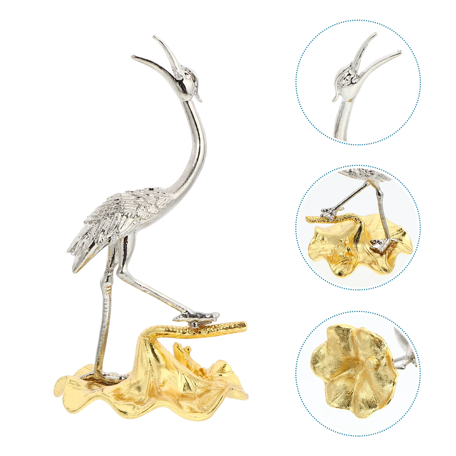 

1Pc Crane Decoration Decorative Crane Mini Crane Adorn Kid Crane Decorate