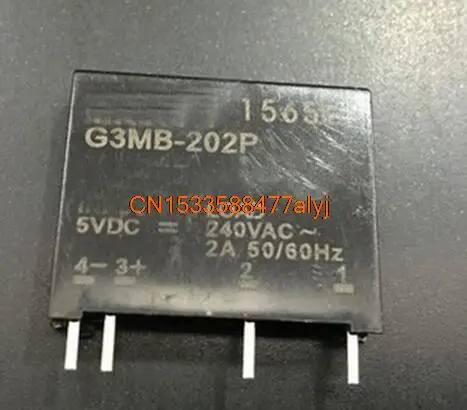 

50pcs/lot G3MB-202P-DC5V G3MB-202P DC5V DC-AC PCB SSR In 5VDC,Out 240V AC 2A MODULE new in stock Free Shipping