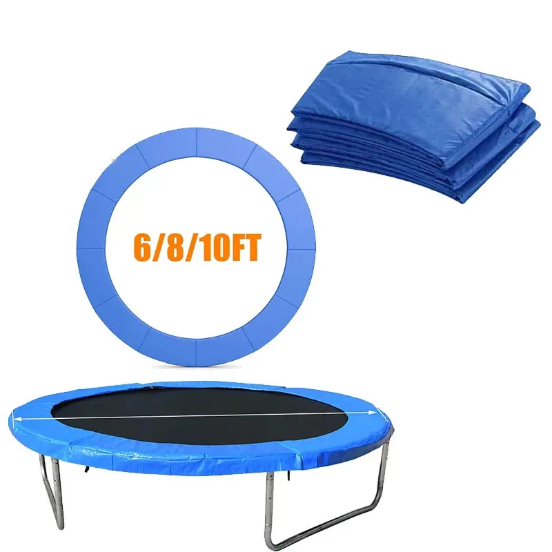 

Universal Replacement Trampoline Safety Pad Mat Waterproof Trampoline Accessories Spring Protection Cover Fits 6ft 8ft 10ft