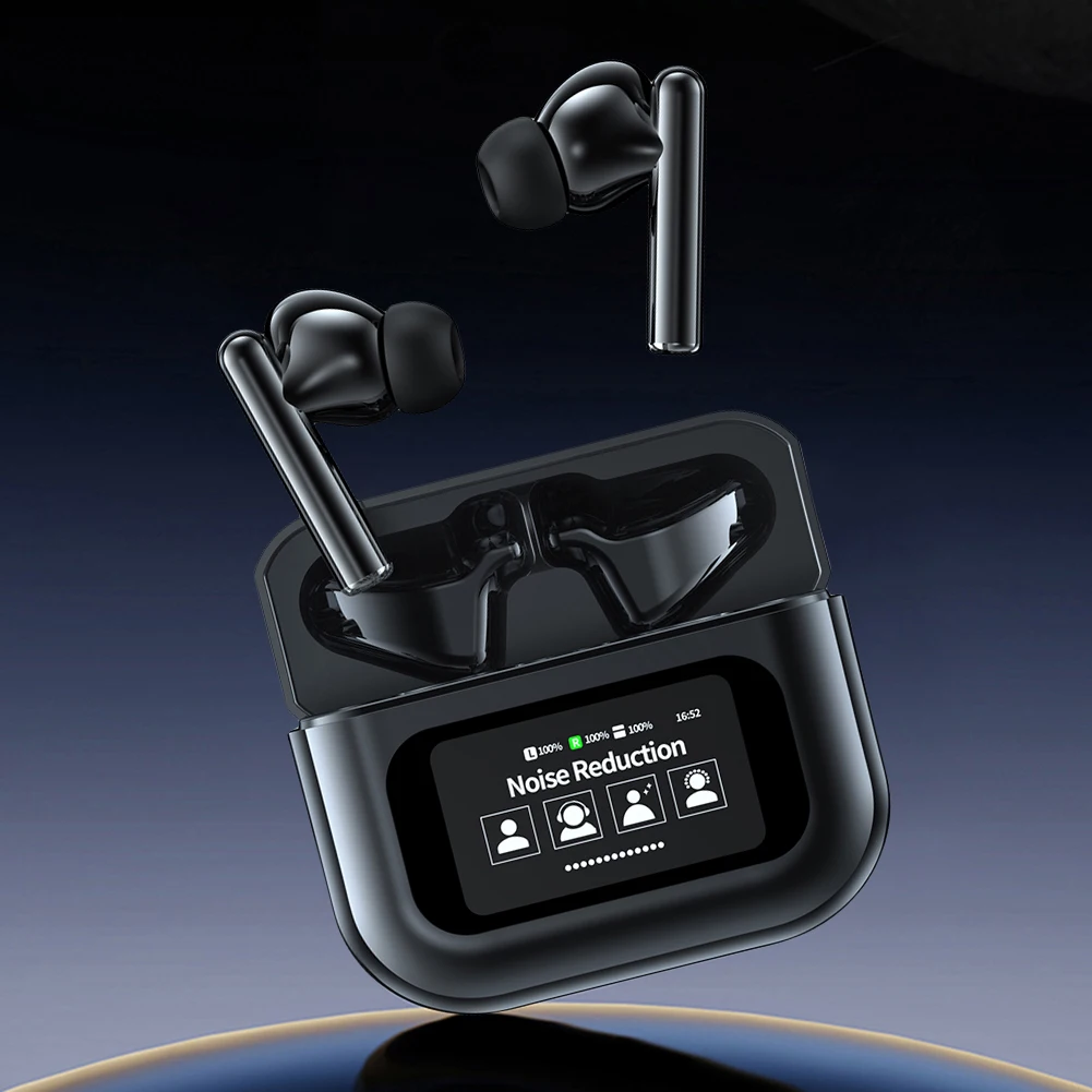 144 Languages Real Time Translator Earbuds Noise Cancelling Wireless BT 5.4 Translation Earphones for Sports Business Travel