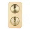 Bimetallic Wooden Sauna Sweat Room Wall Mounted Temperature And Humidity Meter Household Indoor Baby Room Temperature 6