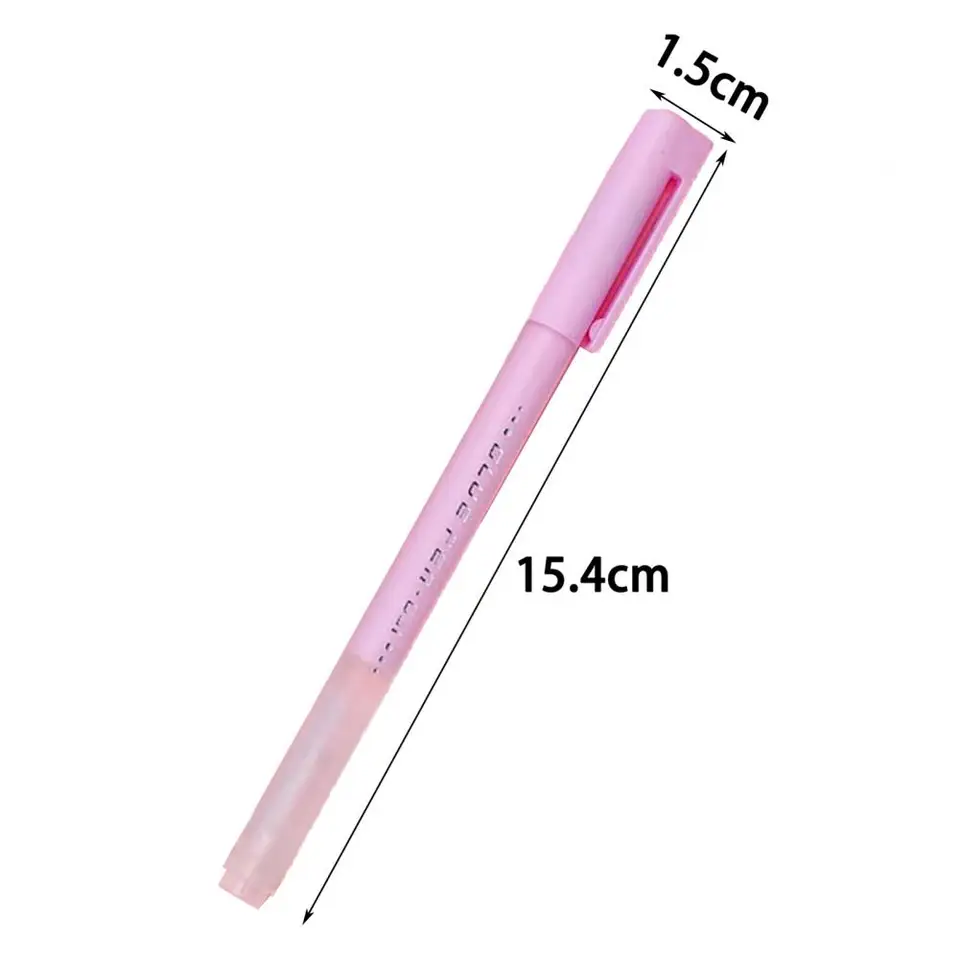 6 Penne Per Colla Ad Asciugatura Rapida – Adesivo Multiuso Per Scrapbooking, Tessuto, Carta, Fai-da-te, Con Clip