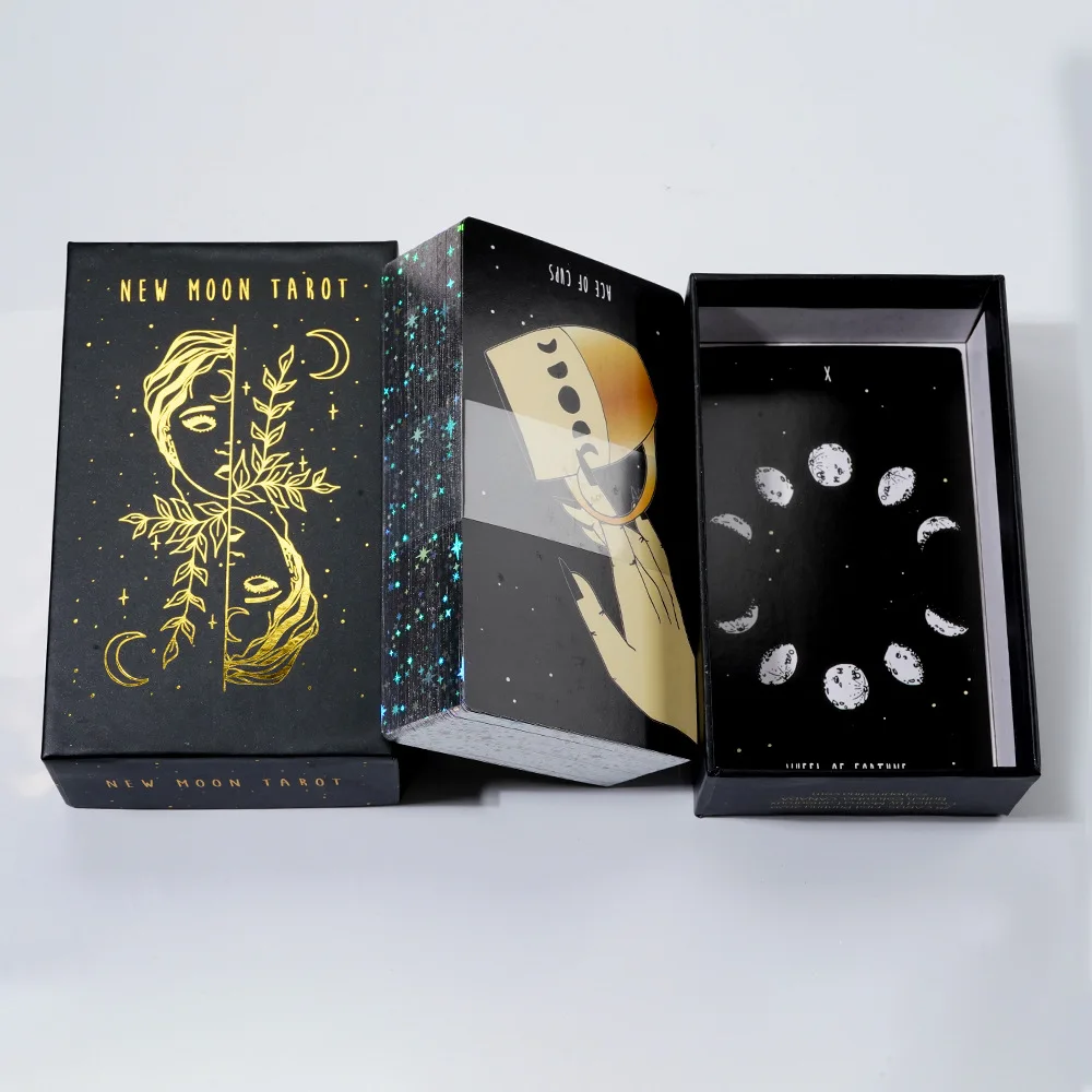 ※新品・未開封※1点のみ※New Moon tarot New Moon Tarot Deck – The Golden Hour SF