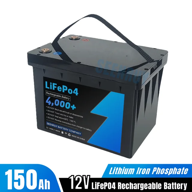 Custom Energy Storage Battery 12V 150Ah Phosphate Lithium Battery