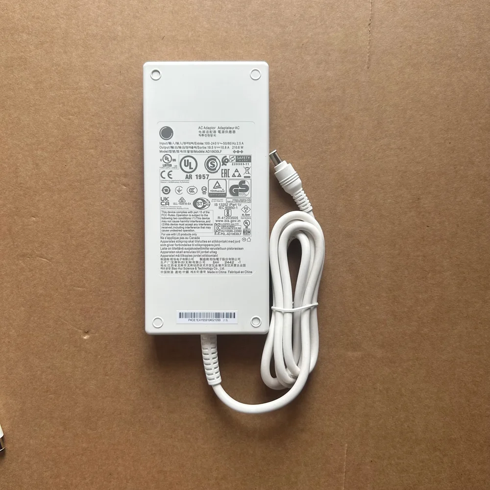 LG 32UL750 32BL75U 32BL95U 32UL950 LCD 모니터 EAY65068604 전원 충전기용 오리지널 Acc-LATP1 19.5V 10.8A AC/DC 어댑터