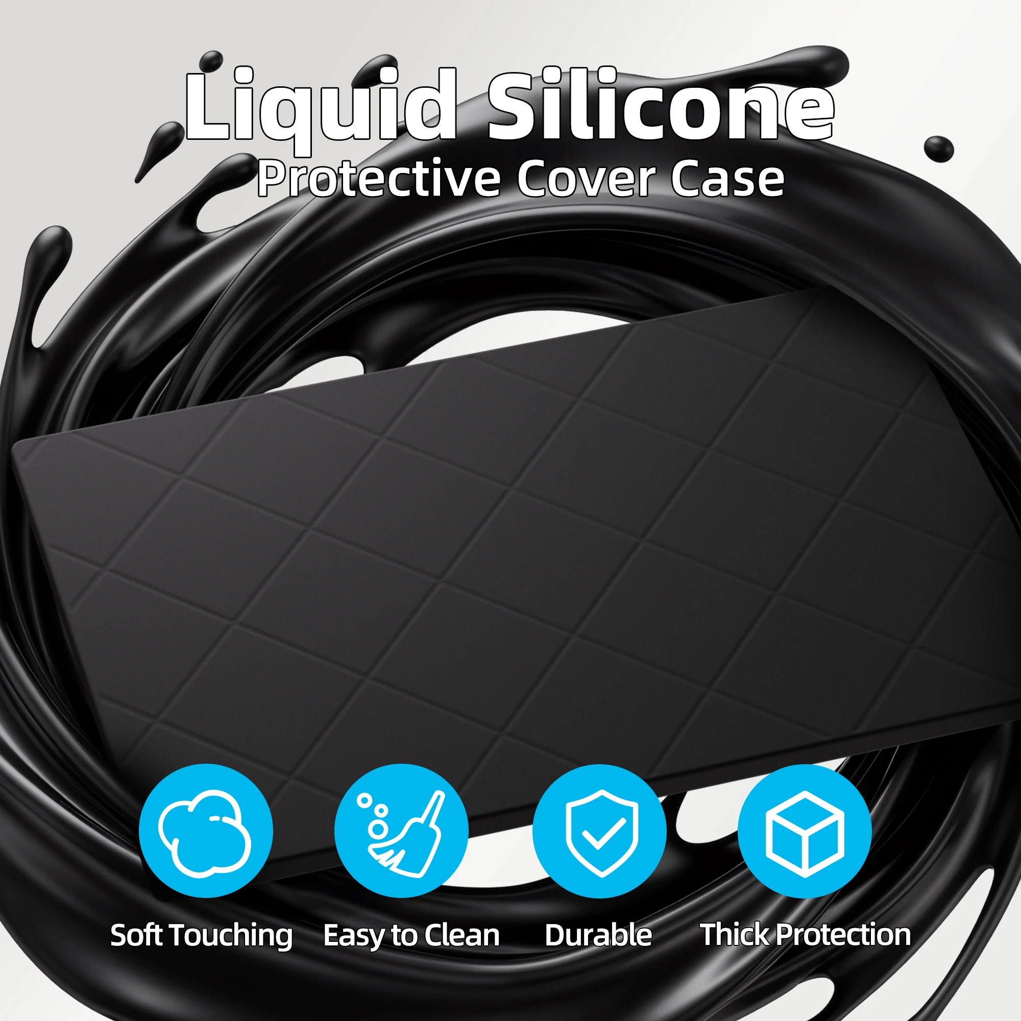 Premium Silicone Protective Cover - Waterproof, UV Resistant, Anti-Hail Solution for Outdoor Satellite Dishes