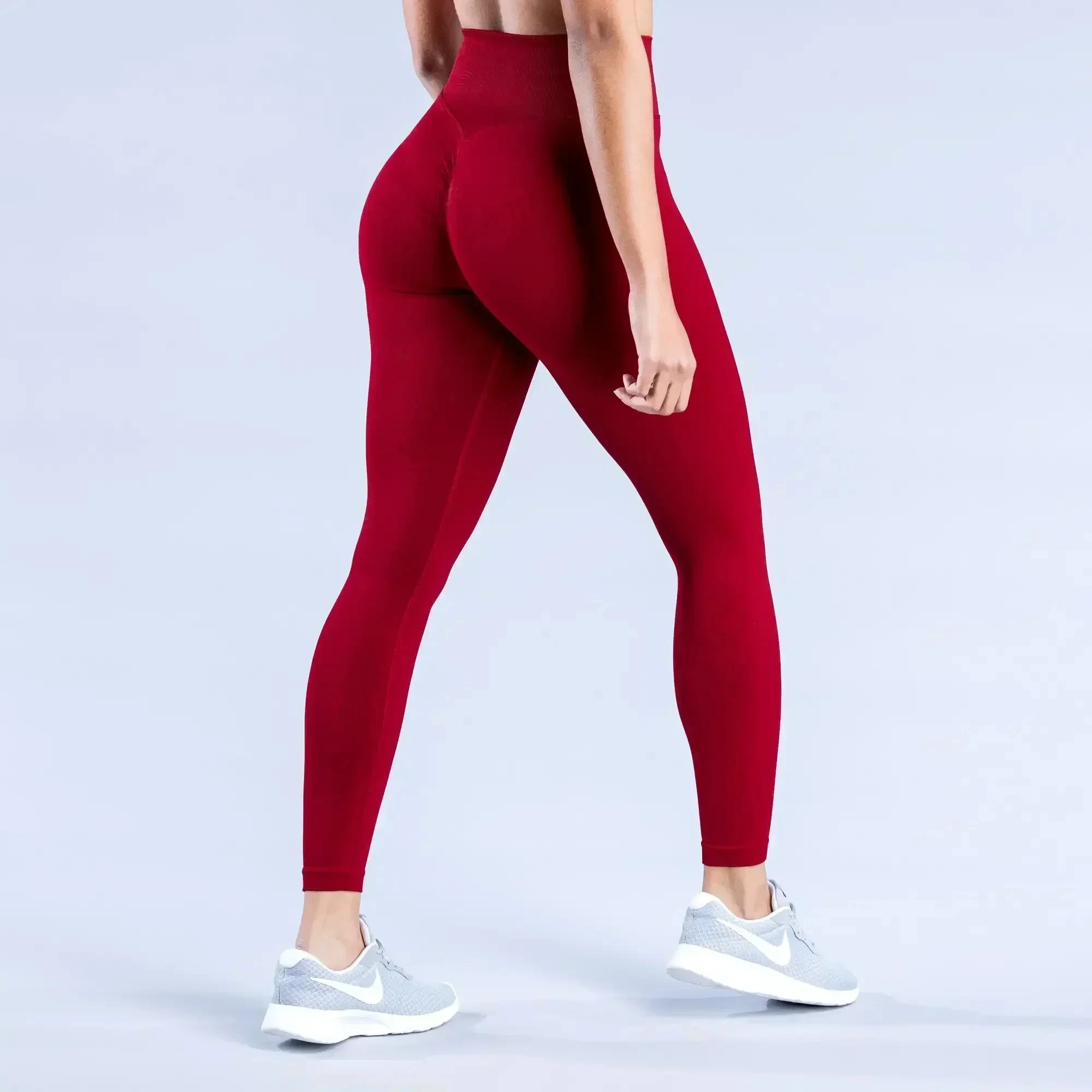 Sports Leggings Printed DYNAMIC Women Scrunch Bum Yoga Pants Squat Proof Workout Seamless High Stretch