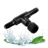 T-Shaped Aquarium Air Pump Control Valve Tee Connector Aeration Pump 2 Way Air Line Regulator Connector For Pump 1