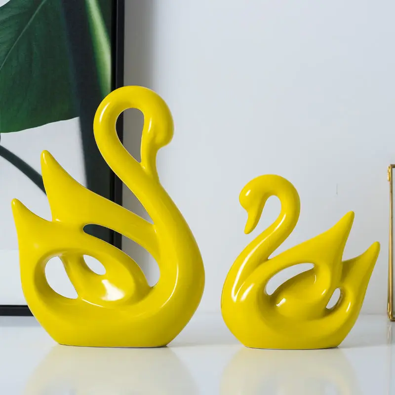 Estatuilla Decorativa Abstracta Negra - De Resina Mate - Para Estantería, Mesa De Centro, Escritorio - Estilo Moderno Minimalista