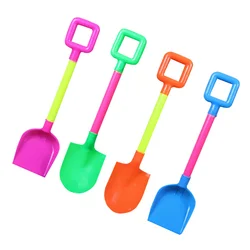 4pcs Mini Sand Shovels Beach Toy Sand Dredging with Plastic Spade Playing Toy for Children