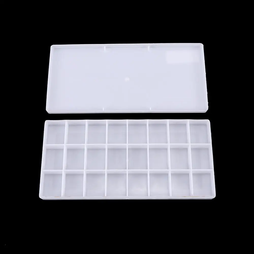 커버 포함 페인트 구아슈 학교 학생용 아크릴 페인팅 컬러 팔레트 페인팅 용품 드로잉 수채화 그리드