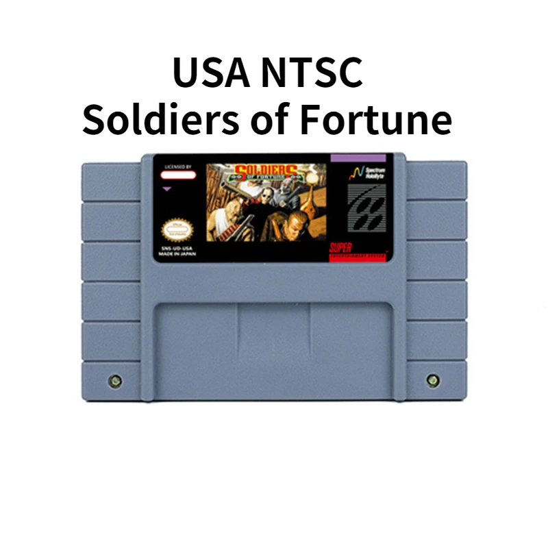 Soldiers of Fortune or The Chaos Engine Action Game for SNES 16